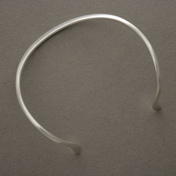 Fausing Sterling Silver Neck Ring by Ove Wendt