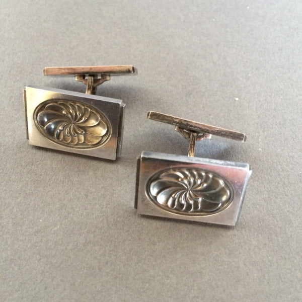 Georg Jensen Sterling Silver Cufflinks No. 59A by Henry Pilstrup