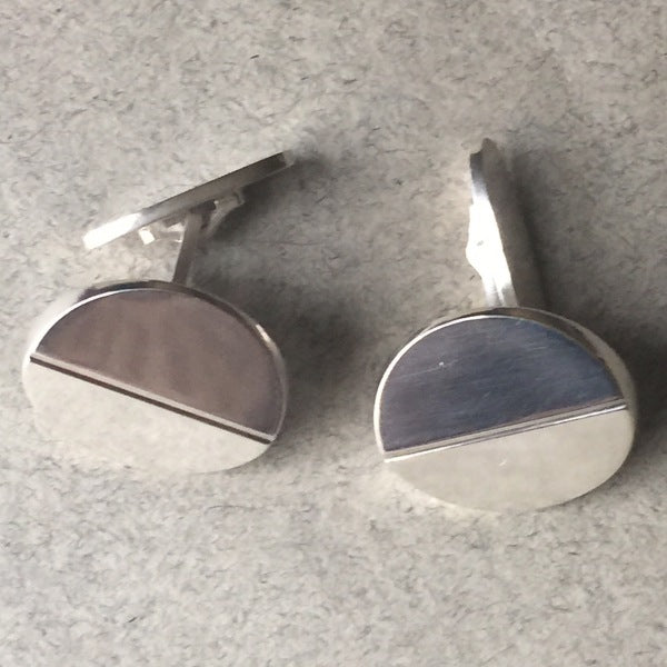 Georg Jensen Sterling Silver Cufflinks No. 106 by Andreas Mikkelsen