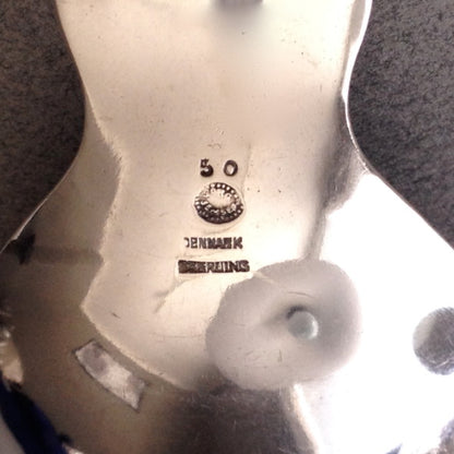 Estate Georg Jensen Sterling Silver Small Ornamental "Snail" Spoon No. 50