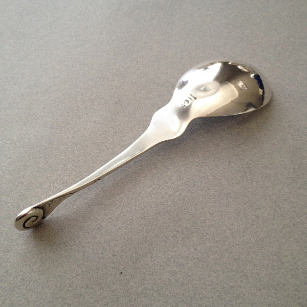 Estate Georg Jensen Sterling Silver Small Ornamental "Snail" Spoon No. 50