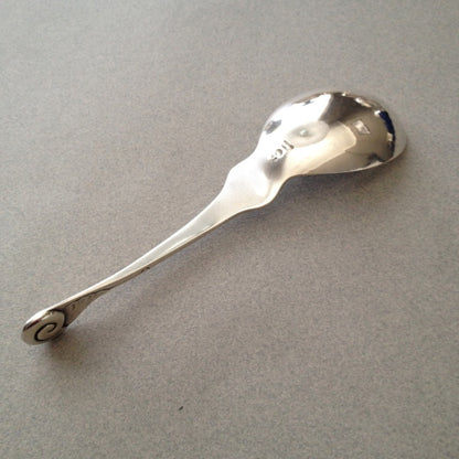 Estate Georg Jensen Sterling Silver Small Ornamental "Snail" Spoon No. 50