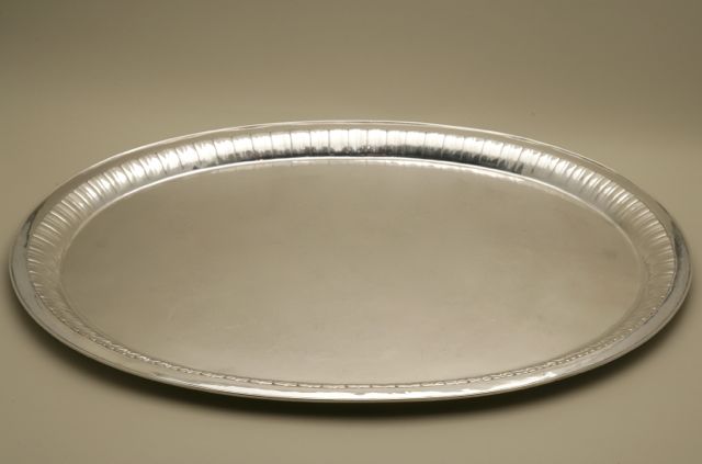 Georg Jensen 830 Silver Tray by Johan Rohde No. 45