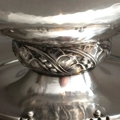 Georg Jensen Sterling Silver Sauce Boat With Underliner No. 177A