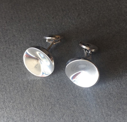 Georg Jensen Sterling Silver Cufflinks No. 74C by Nanna Ditzel