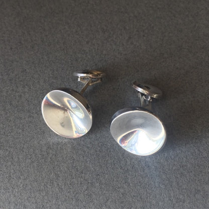 Georg Jensen Sterling Silver Cufflinks No. 74C by Nanna Ditzel