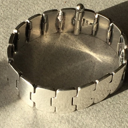 Hans Hansen Sterling Silver Modernist Bracelet