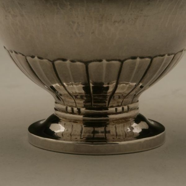 Georg Jensen "Cosmos" Tea strainer on stand no. 45