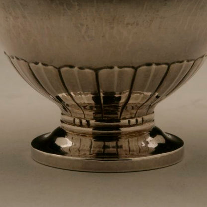 Georg Jensen "Cosmos" Tea strainer on stand no. 45