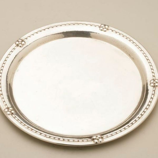 Georg Jensen round tray no. 114A