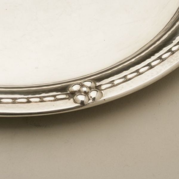 Georg Jensen round tray no. 114A