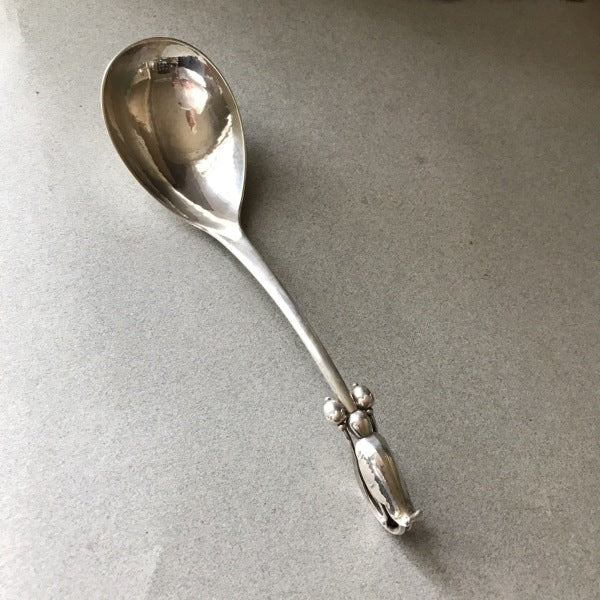 Georg Jensen Sterling Silver Sauce Spoon No 17