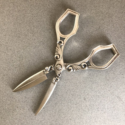 Georg Jensen Sterling Silver "Acorn" Grape Shears No.141