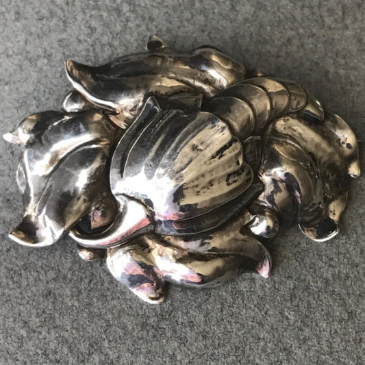 Peer Smed Sterling Silver "Cornucopia" Brooch