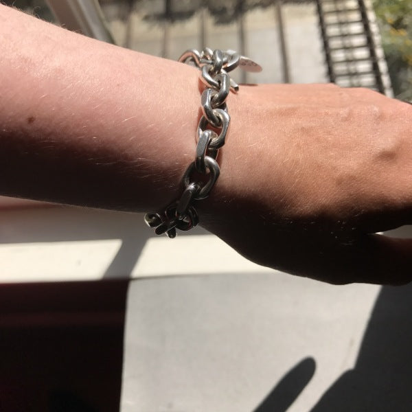 Danish Sterling Silver Link Bracelet – Gallery 925