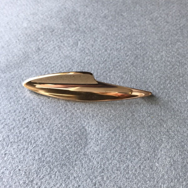 Bent Knudsen 14KT Modernist Gold Brooch