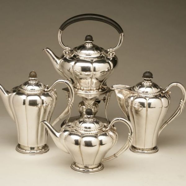 Georg Jensen VERY RARE tea and coffee service no. 3