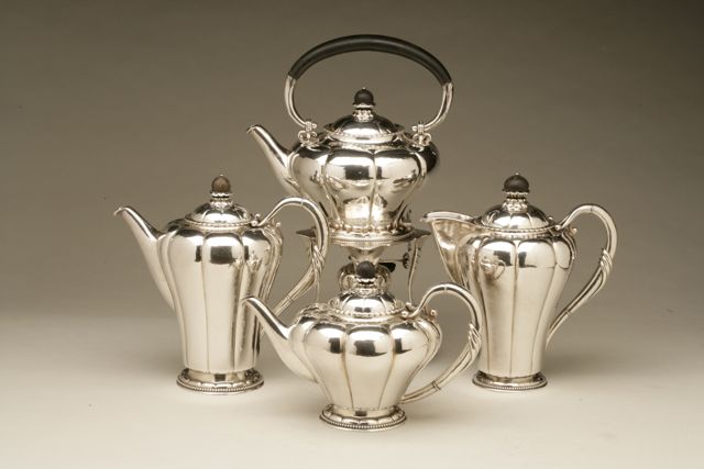 Georg Jensen VERY RARE tea and coffee service no. 3