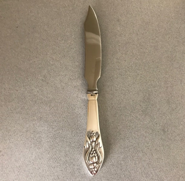 Georg Jensen Sterling Silver "Fuchsia" Cheese Knife