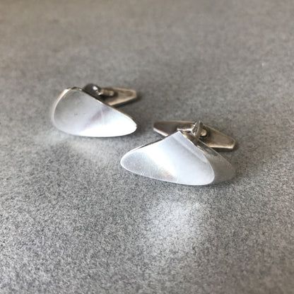 Georg Jensen Sterling Silver Cufflinks, No 88 By Henning Koppel