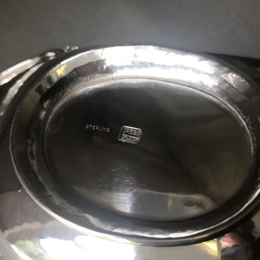 Peer Smed Handled Sterling Silver Basket