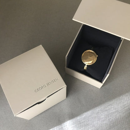 Georg Jensen 18 kt Gold Watch by Vivianna Torun, No.1227