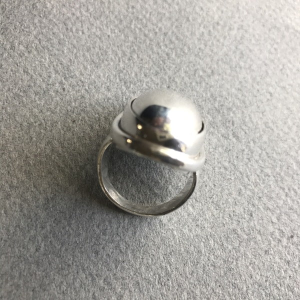 Estate Georg Jensen Sterling Silver Ring Size US 7 by Harald Nielsen No. 46E