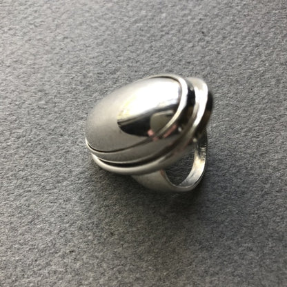 Estate Georg Jensen Sterling Silver Ring Size US 7 by Harald Nielsen No. 46E