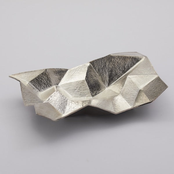 Allan Scharff One of a Kind 999 Silver "Dices" Dish