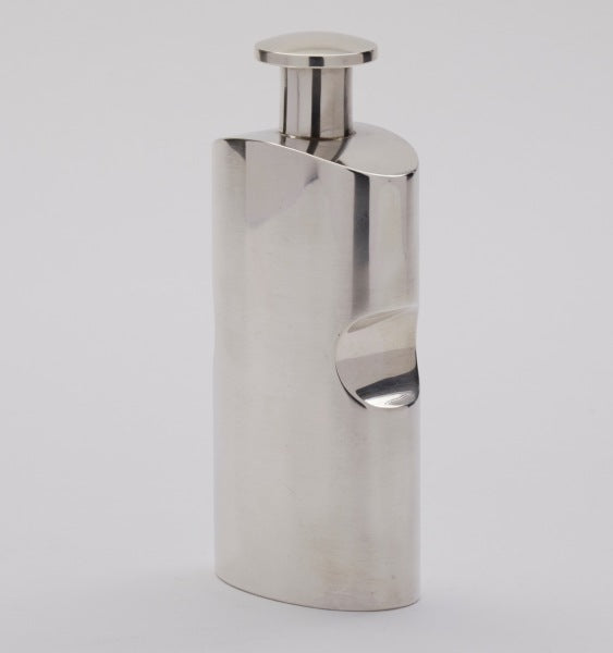 Hans Hansen Sterling Silver Flask