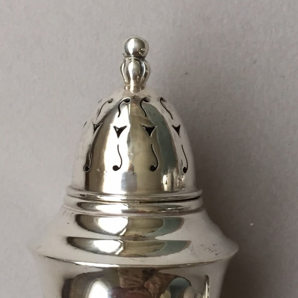 Georg Jensen Sterling Silver Salt and Pepper Shakers No. 180 Very Rare