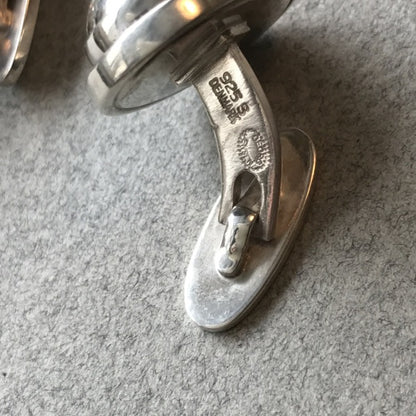 Georg Jensen Sterling Silver Large Cufflinks No 44A