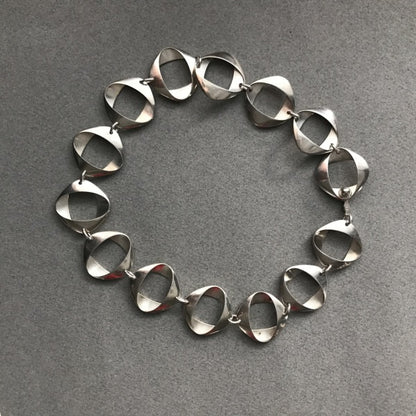 Georg Jensen Sterling Silver Necklace, No. 190 by Henning Koppel