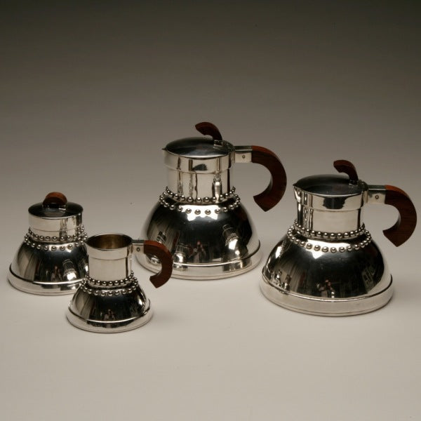 Estate Jean Puiforcat Sterling Silver Tea and Coffee Service