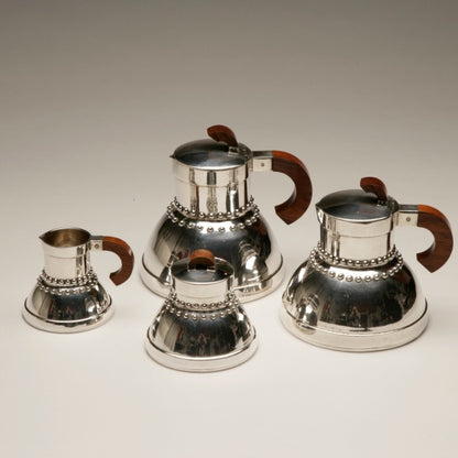 Estate Jean Puiforcat Sterling Silver Tea and Coffee Service