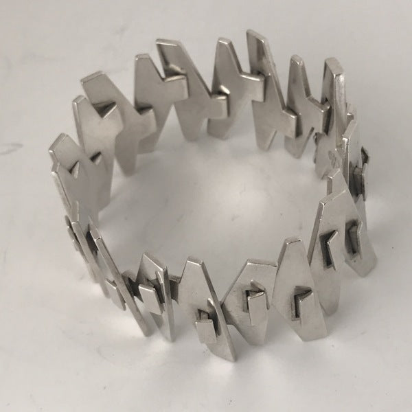 Estate Georg Jensen Sterling Silver Bracelet by Søren Georg Jensen (SGJ) No. 114