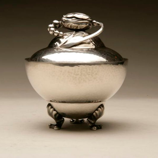 Georg Jensen Blossom Sugar Bowl 2D