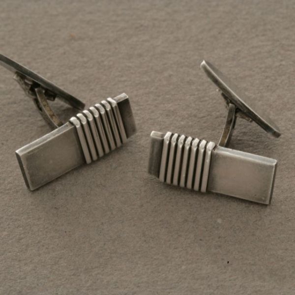 Georg Jensen Cufflinks by Harald Nielsen, no. 80