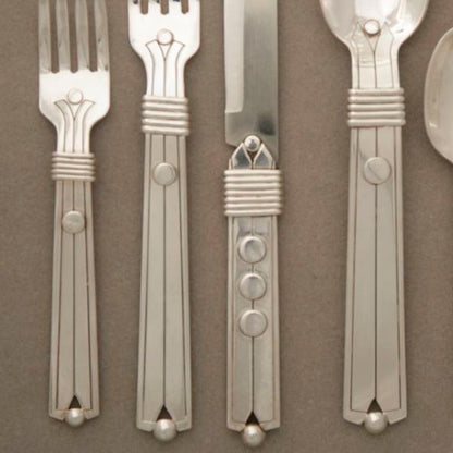 William Spratling very rare set of 12 flatware