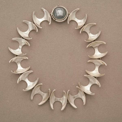 Georg Jensen Modern Necklace by Henning Koppel no. 130B