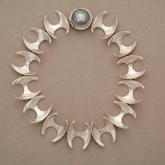 Georg Jensen Modern Necklace by Henning Koppel no. 130B