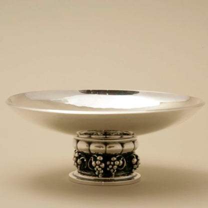 Georg Jensen Sterling Silver Footed Grape Dish No. 296E