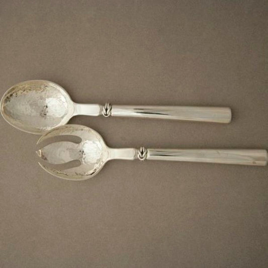 Antonio Pineda Sterling Silver Salad Servers