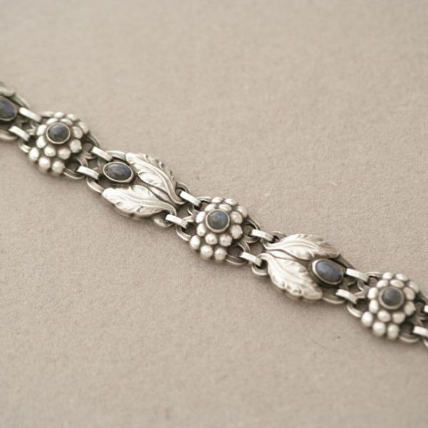 Georg Jensen Sterling Bracelet no. 3 with Labradorite