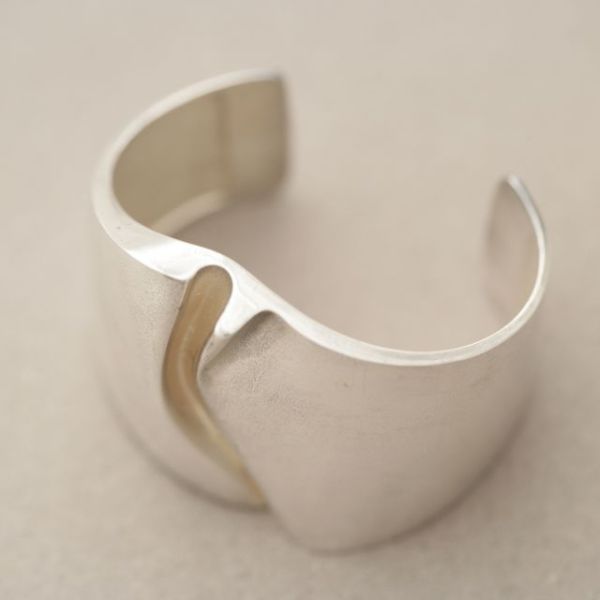 Lapponia Sterling Silver Cuff by Björn Weckström