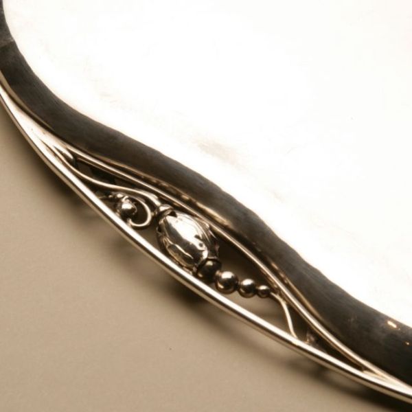 Georg Jensen Blossom Tray, no. 2P