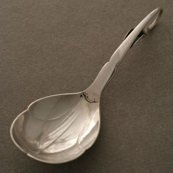 Georg Jensen Rare Berry Spoon, no. 21