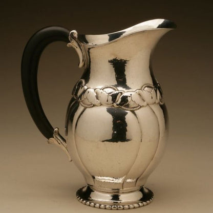 Evald Nielsen Pitcher with Ebony Handle