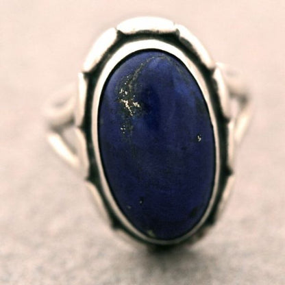 Georg Jensen Ring with Lapis Lazuil, no. 19