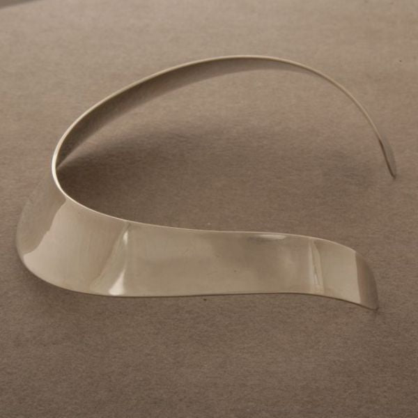 Georg Jensen Sterling collar, no. 23A by Ove Wendt